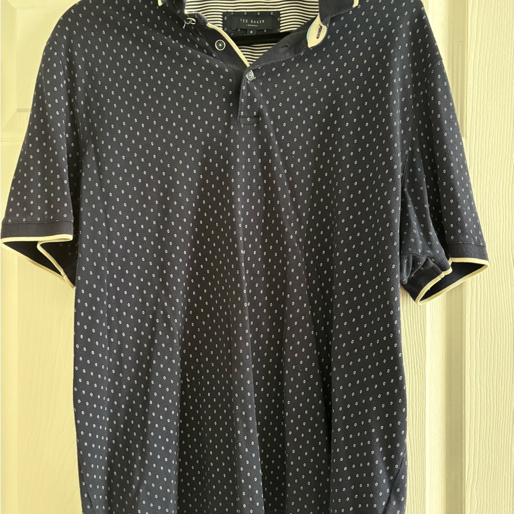 Ted Baker Navy Polo Shirt
